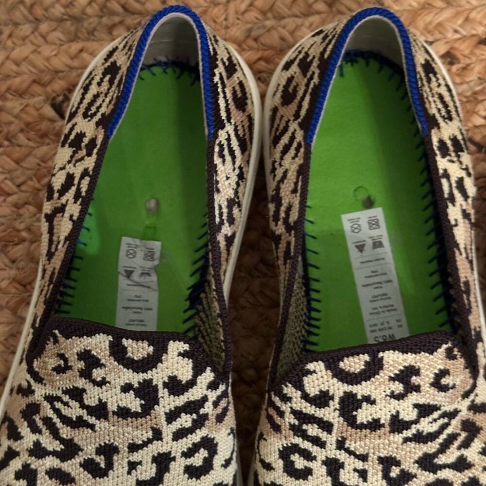 Rothy’s The Slip On Sneaker Camo Cat Women’s Size 8.5 - Picture 3 of 13